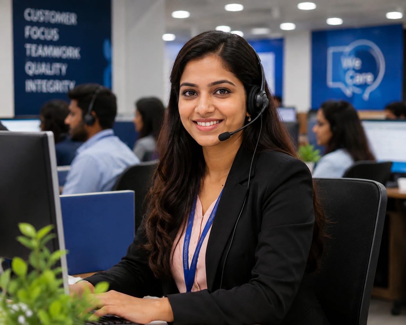 Customer support and BPO agent